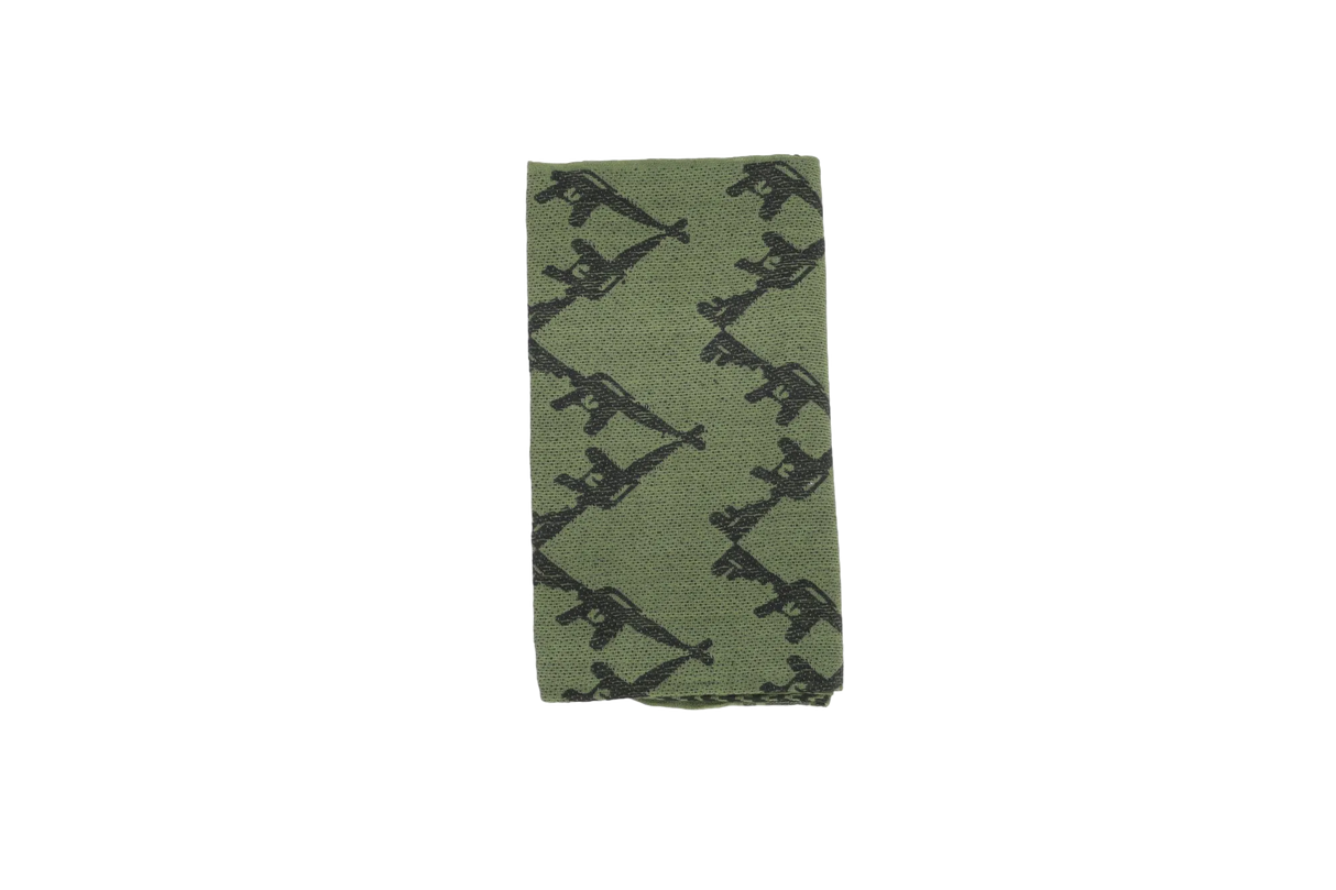 Specna Arms Shemagh Double Gun Sling Black and Green