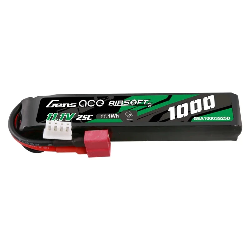 Gens ACE 11,1V 1000mAh 25C LiPo - T-Dean