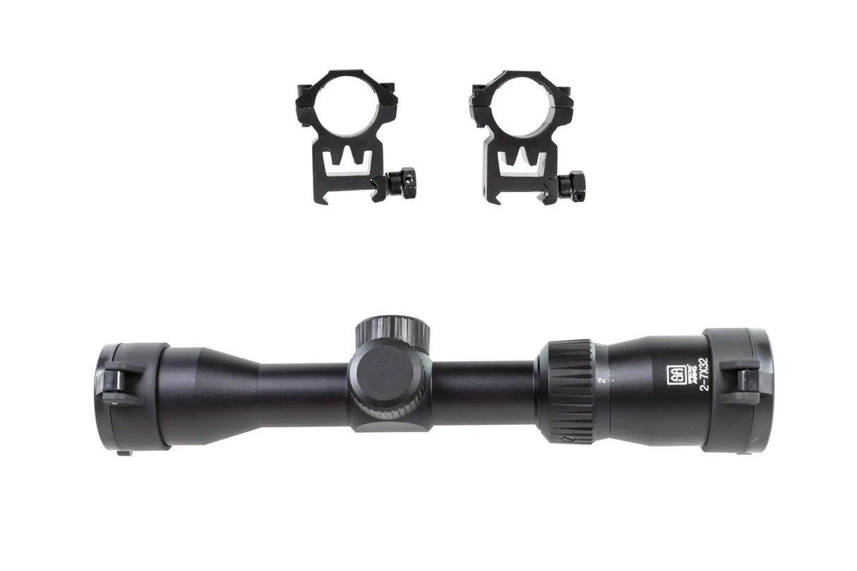 Specna Arms CORE™ 2-7X32 riflescope Black