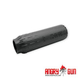 Angry Gun FLOW 556K lyddæmper i 3D-printet stål, 14 mm CCW