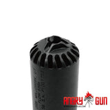 Angry Gun FLOW 556K lyddæmper i 3D-printet stål, 14 mm CCW