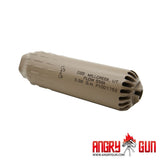 Angry Gun FLOW 556K lyddæmper i 3D-printet stål, 14 mm CCW