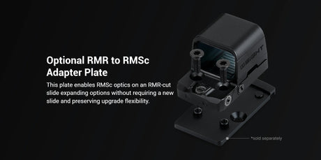 OLIGHT Osight SE Red Dot Sight, RMSc Footprint