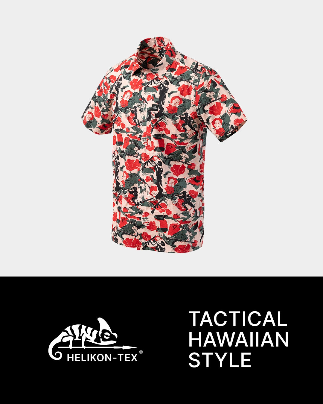 HELIKON Hawaiian Shirt - Cassino