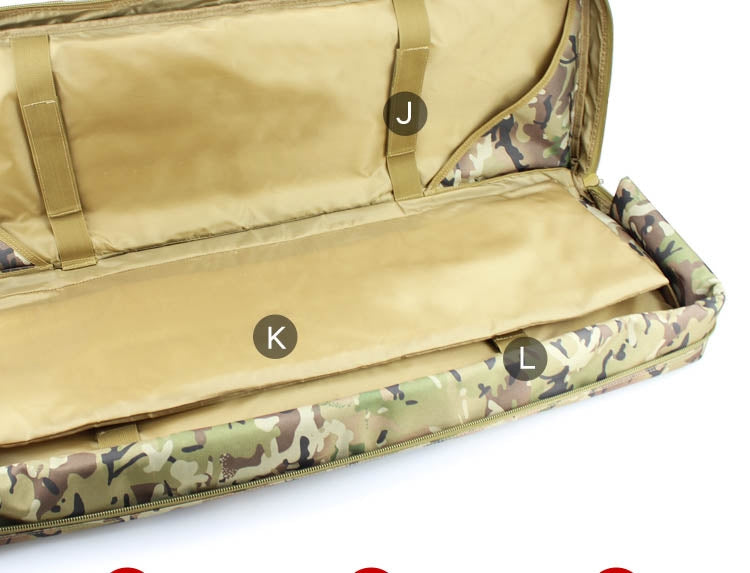 WST Double Rifle Transport Case 92 × 28 × 10 cm