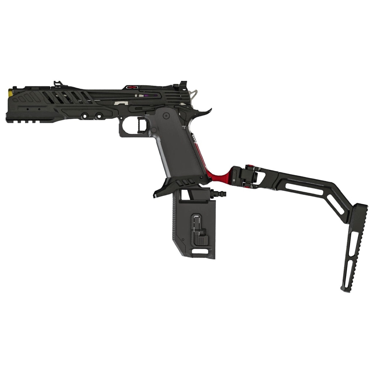 CTM CNC Hi-Capa UnderMount RIS Rail Stock Adapter