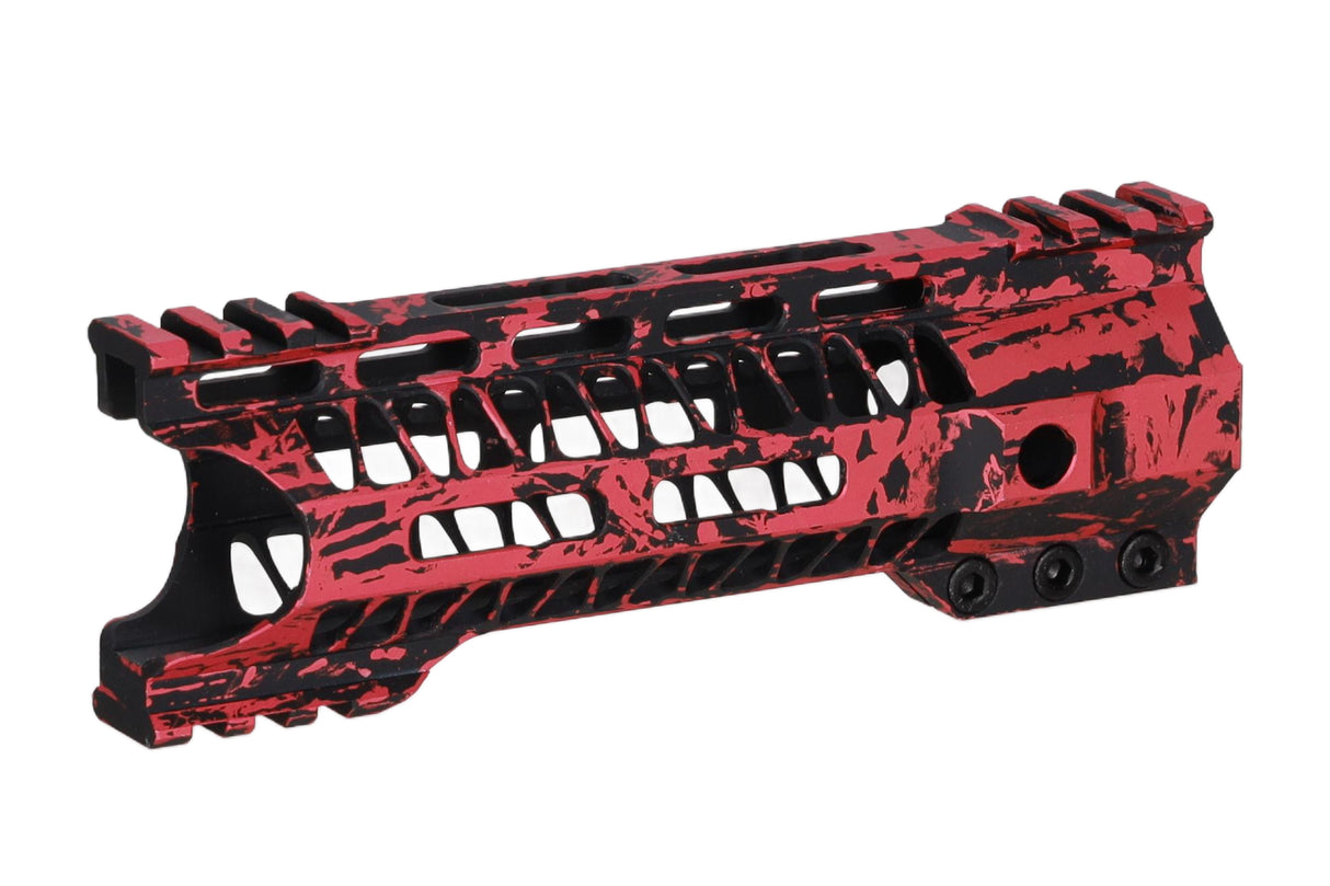Specna Arms x Mancraft CNC Speedsoft Splash Anodised kit for M4/M16 replicas black-red