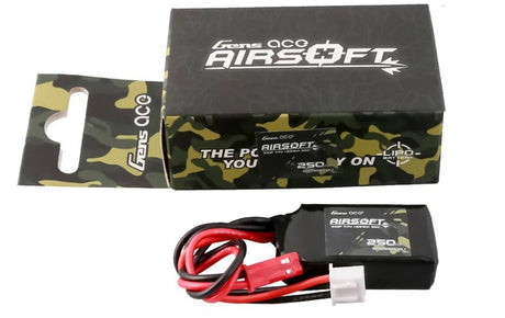Gens ACE Li-Pol Battery 7.4V 250mAh, 35C, JST
