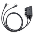 M56 DUALCOMM PTT, Kenwood / Baofeng 2-pin Connector