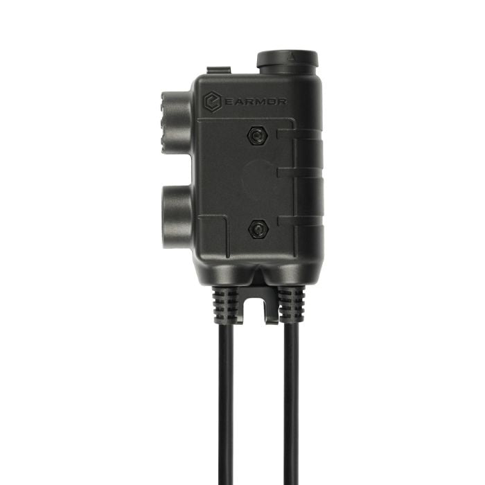 M56 DUALCOMM PTT, Kenwood / Baofeng 2-pin Connector