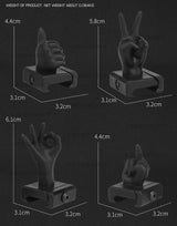 WoSporT WST FUNNY sigtesæt i plast til 20 mm skinne, 4 dele
