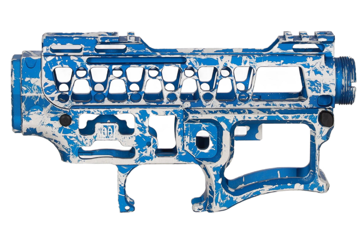 Specna Arms x Mancraft CNC Speedsoft Splash Anodised kit for M4/M16 replicas Blue