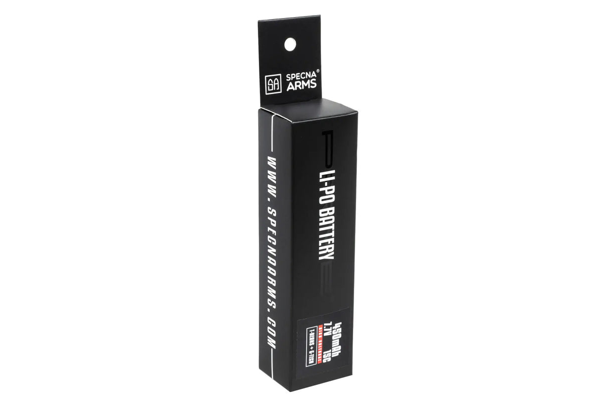 Specna Arms x Gens Ace 450 mAh 15C 7.7V High Voltage T-Deans G-Tech Li-Po Battery