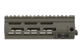 Specna Arms MK8-style M-LOK 7" mounting rail for M4/AR15 replicas - Olive