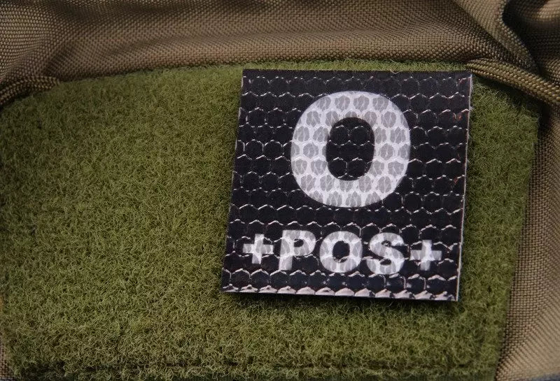 IR PATCH - O POS BLOOD TYPE