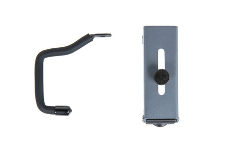 Hook with panel mount for wall Specna Arms Grey