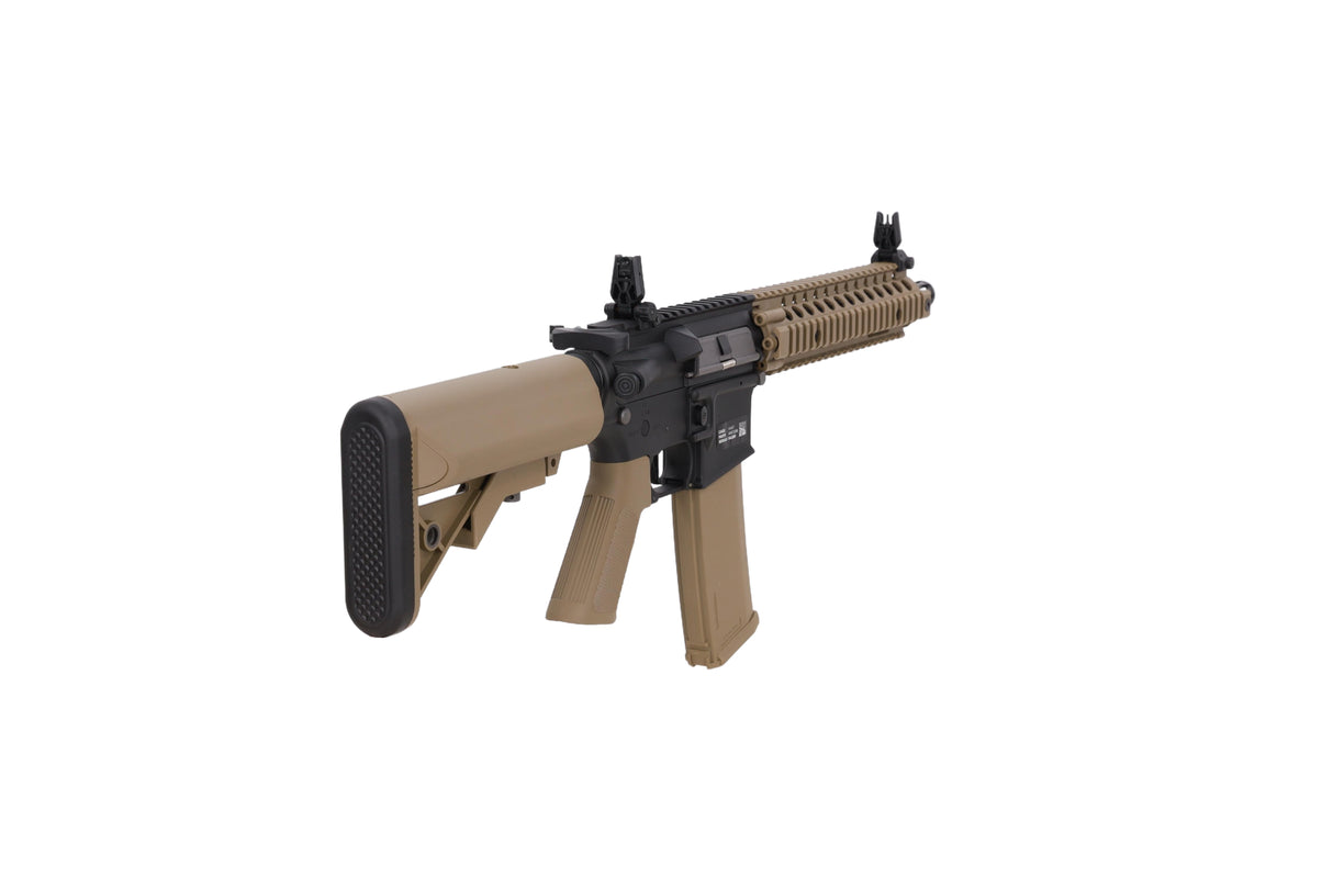 Daniel Defense MK18 SA-F19 FLEX Gen.2 AEG Assault Rifle 10.5" – Half-Tan