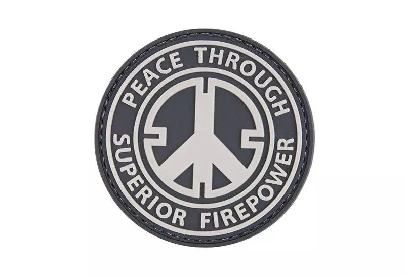 3D PATCH  - Peace Through Superior Firepower
