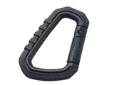 Karabinhage 8cm - sort