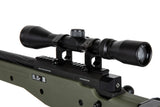 Specna Arms SA-S14 sniper airsoft rifle with scope and bipod Olive