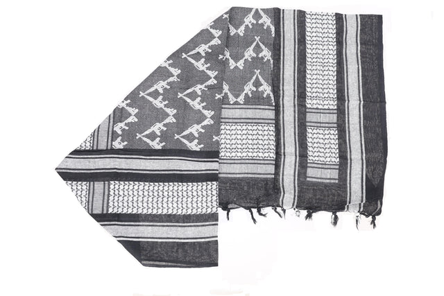 Specna Arms Shemagh Double Gun Sling Black and White