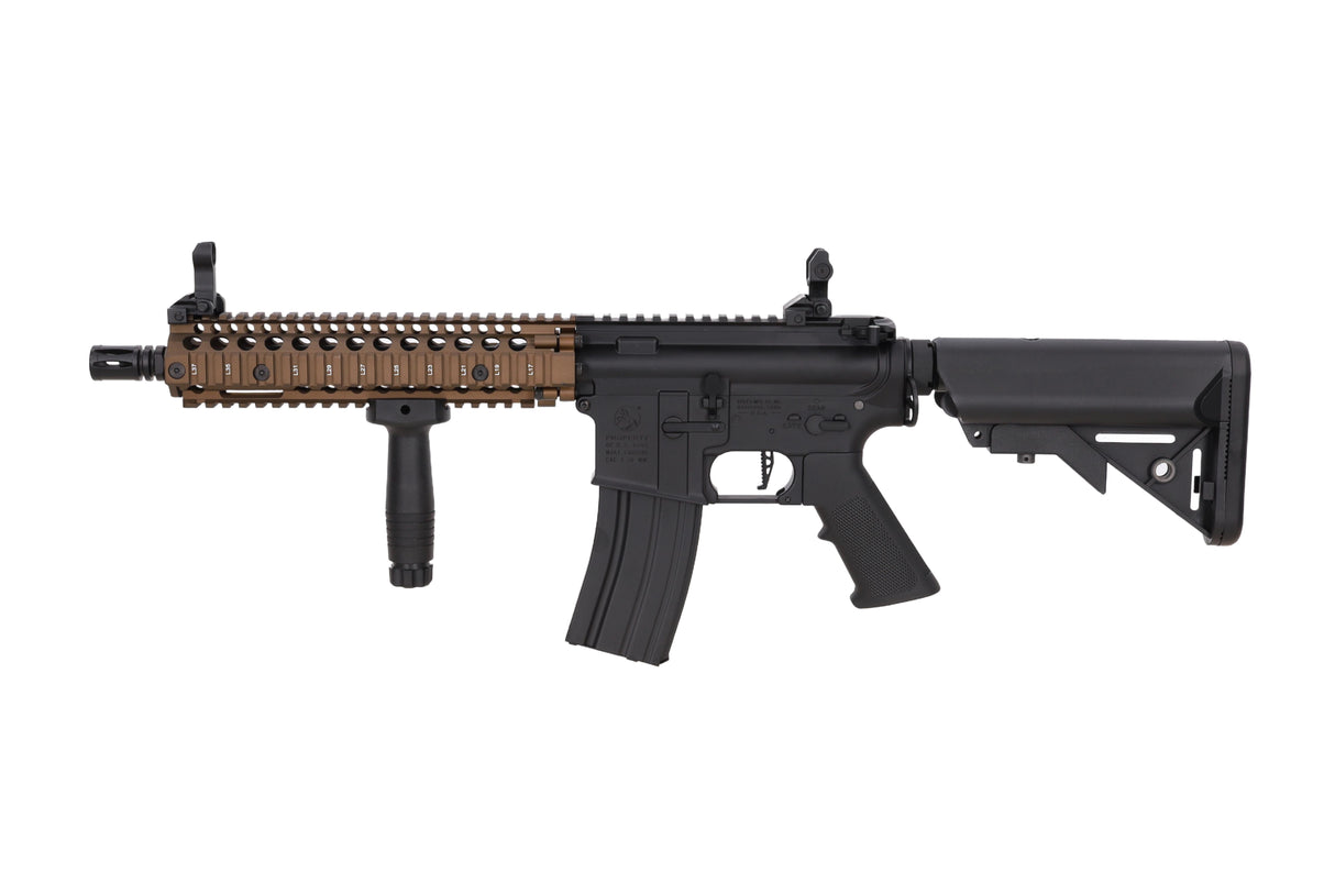 Colt x Daniel Defense MK18 SA-P19 PRIME BLDC 10.5" AEG Assault Rifle – Chaos Bronze