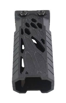 Black tactical Picatinny grip