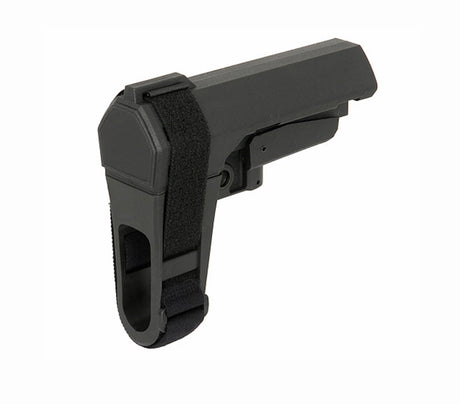 Black minimalist stock for M4 AEG
