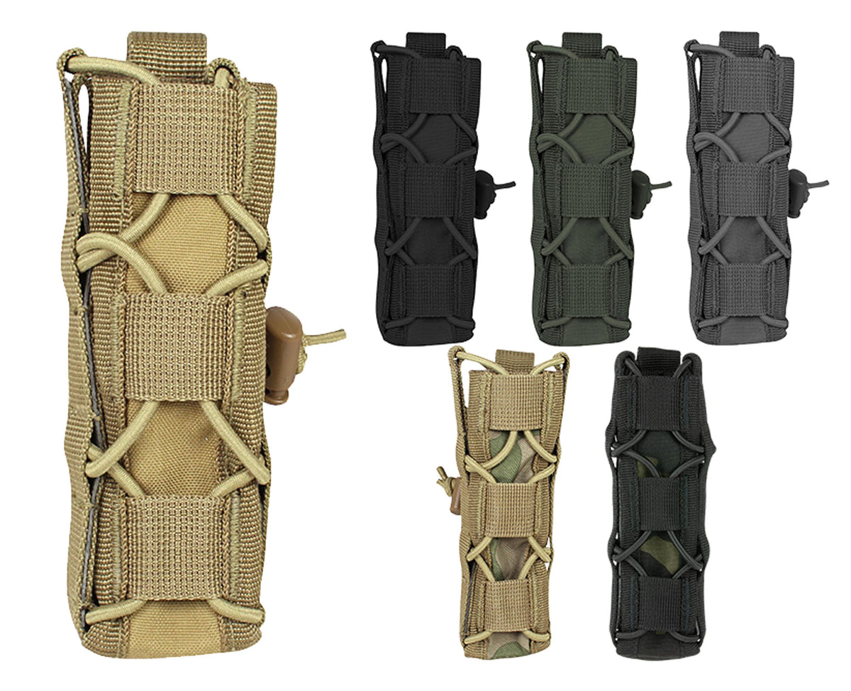 EXTENDED PISTOL MAGASIN POUCH - TITANIUM