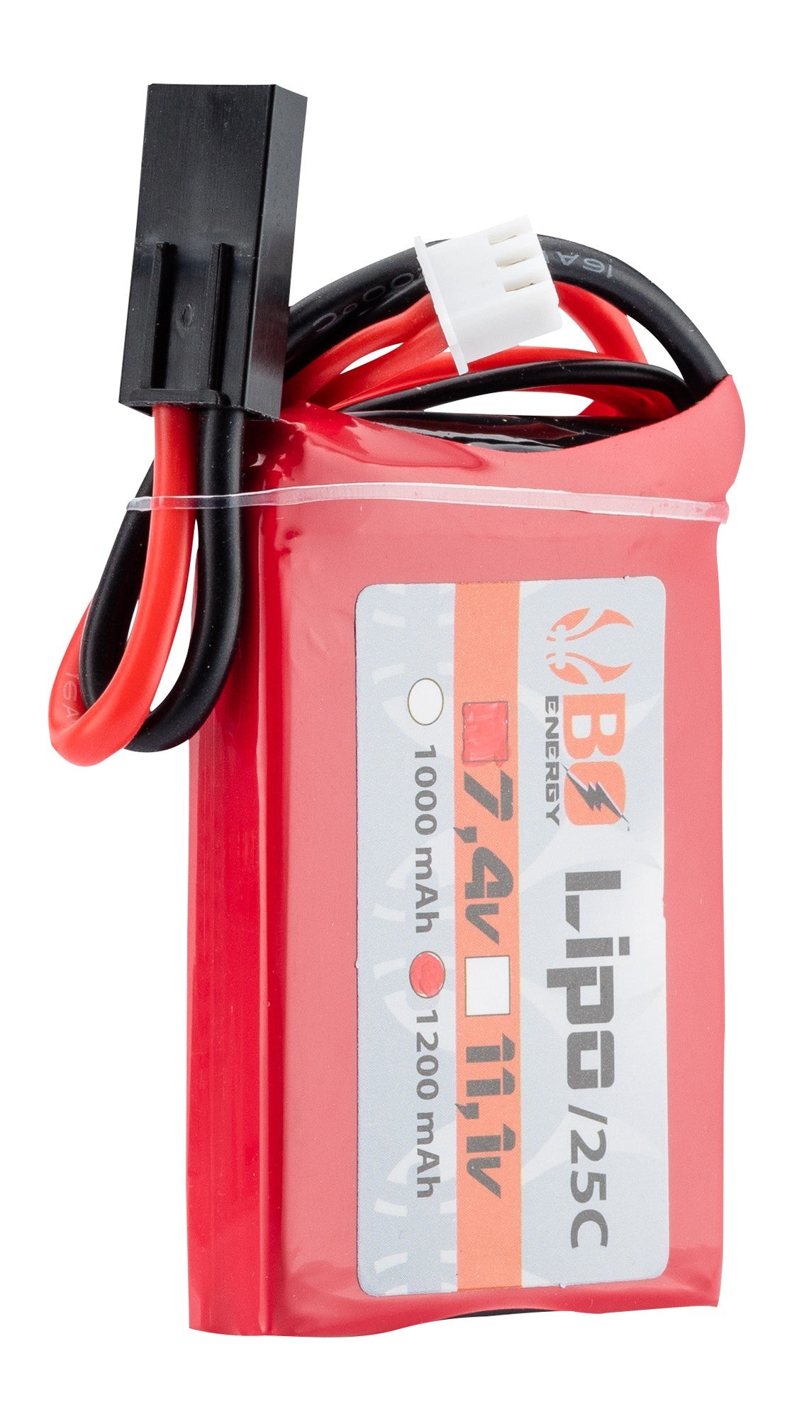 1 stick 2S 7.4V 1200mAh 25C Lipo battery Peq