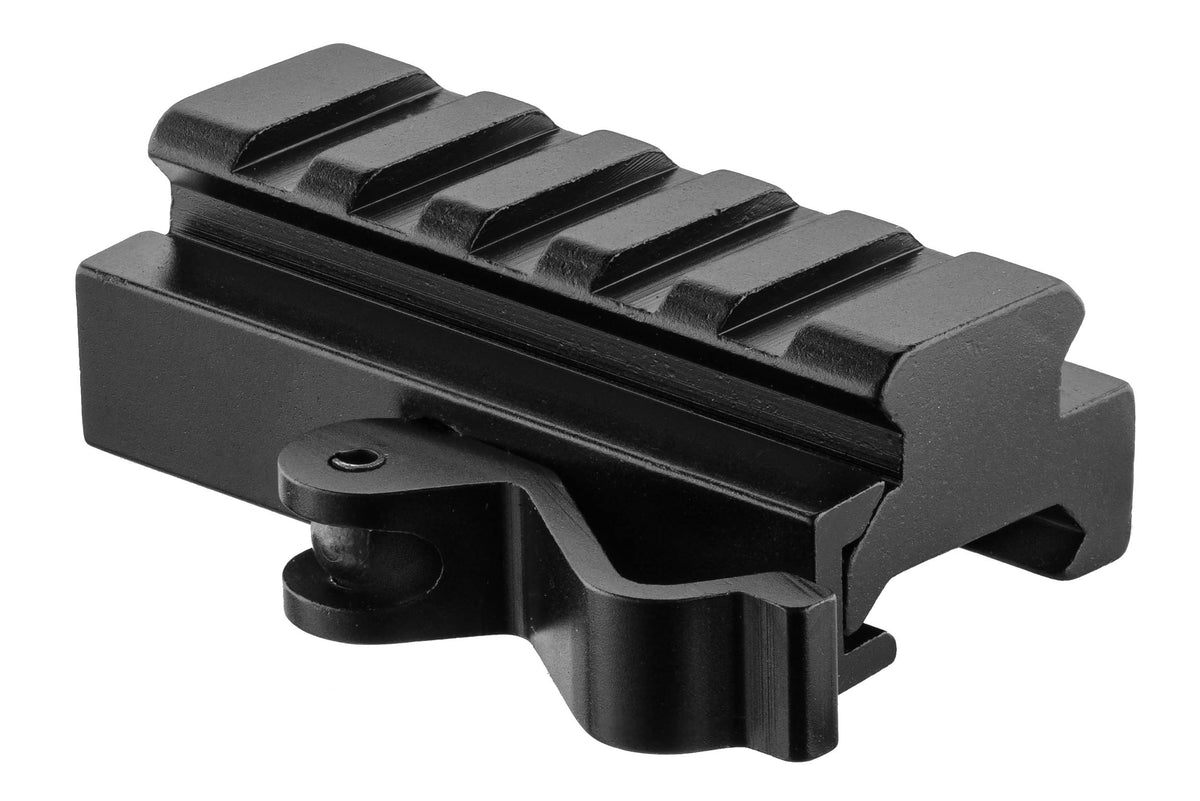 5 slot QD Picatinny rail riser