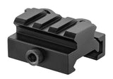 3 slot QD Picatinny rail riser