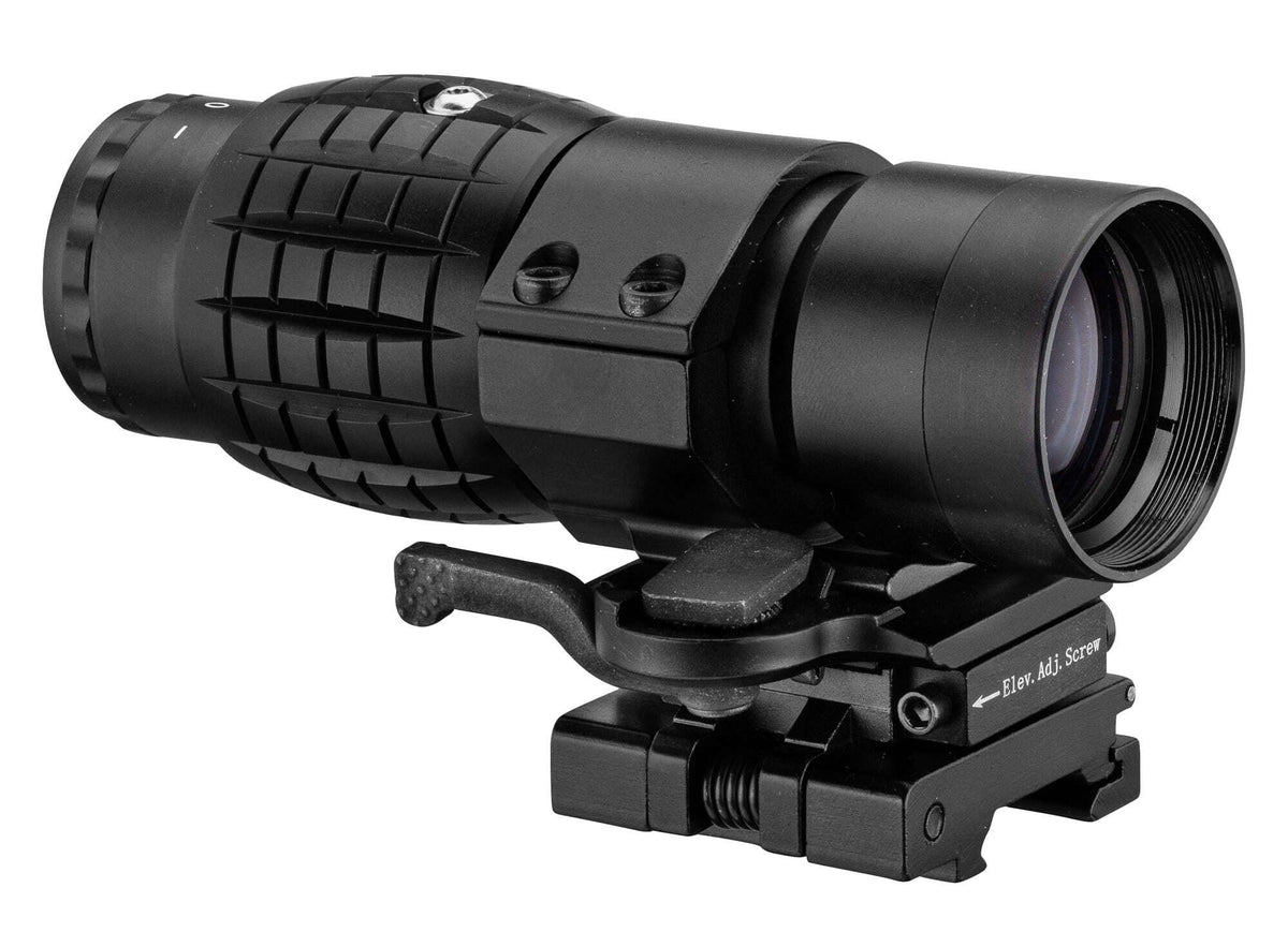 1-3X Magnifier with flip-side mount