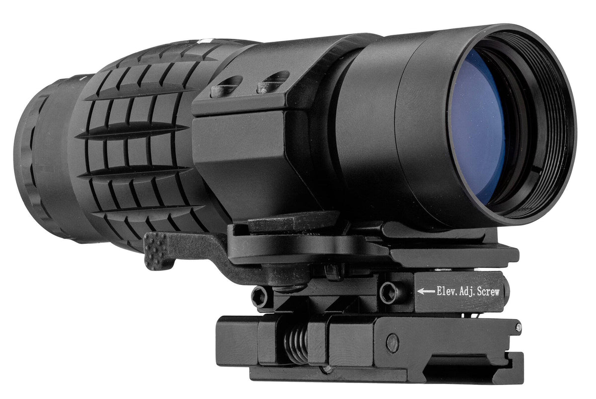 1-3X Magnifier with flip-side mount