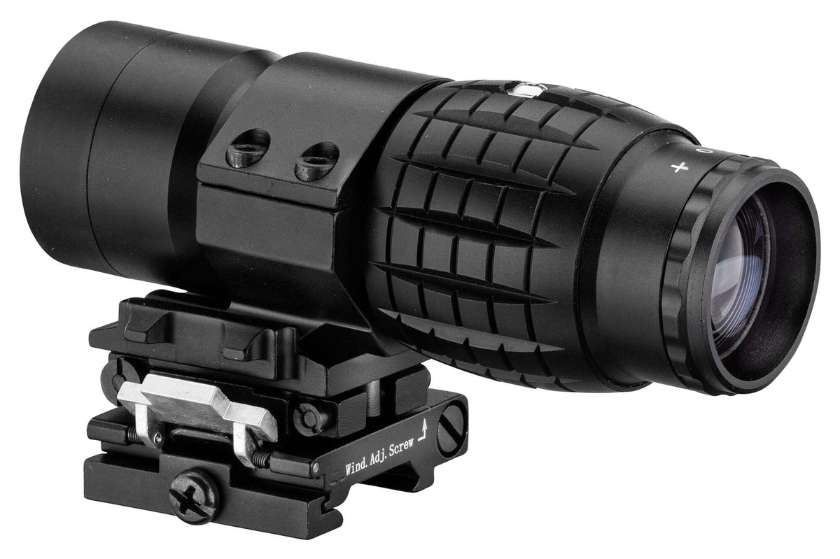 1-3X Magnifier with flip-side mount