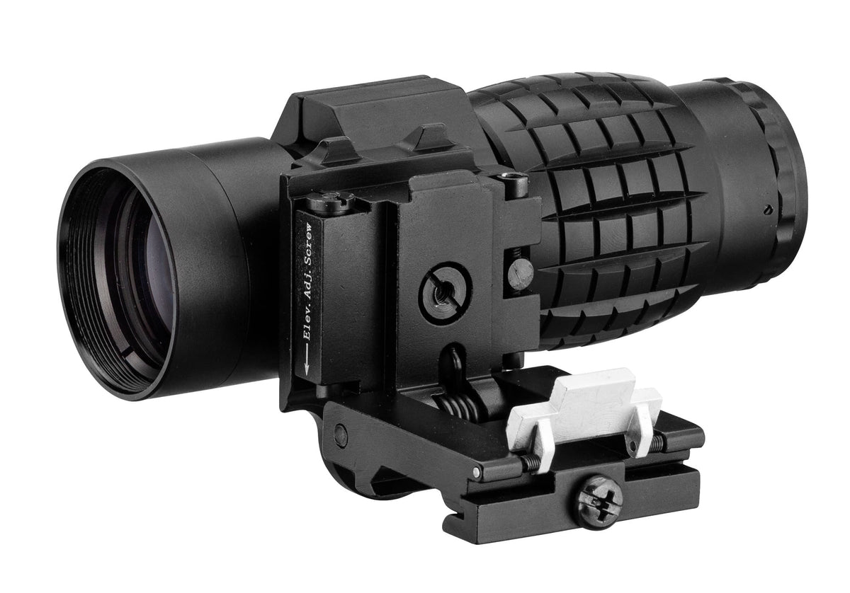 1-3X Magnifier with flip-side mount