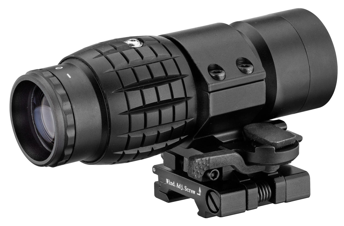 1-3X Magnifier with flip-side mount
