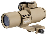 Red and Green Dot scope with Cantilever Mount tan