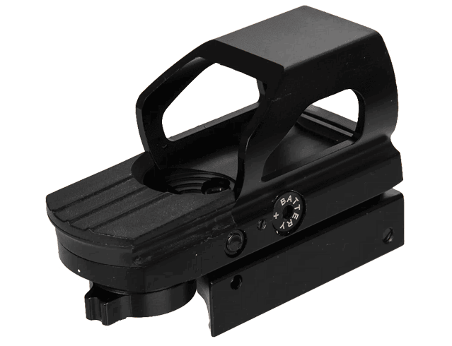 Red & Green dot Reflex Sight 4 Reticles
