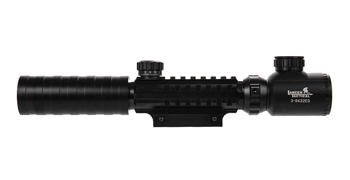 3-9x32 EG Red & Green dot scope