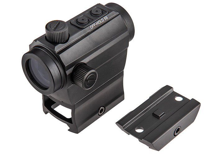 Reflex Micro Red & Green Dot Hi-mount Black