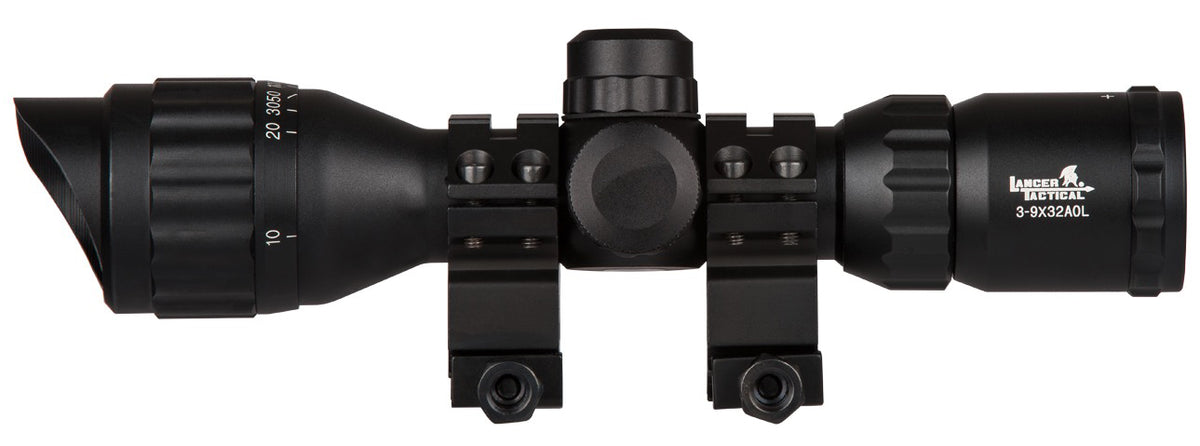 3-9x32 AOL Mil-dot Red & Green dot scope