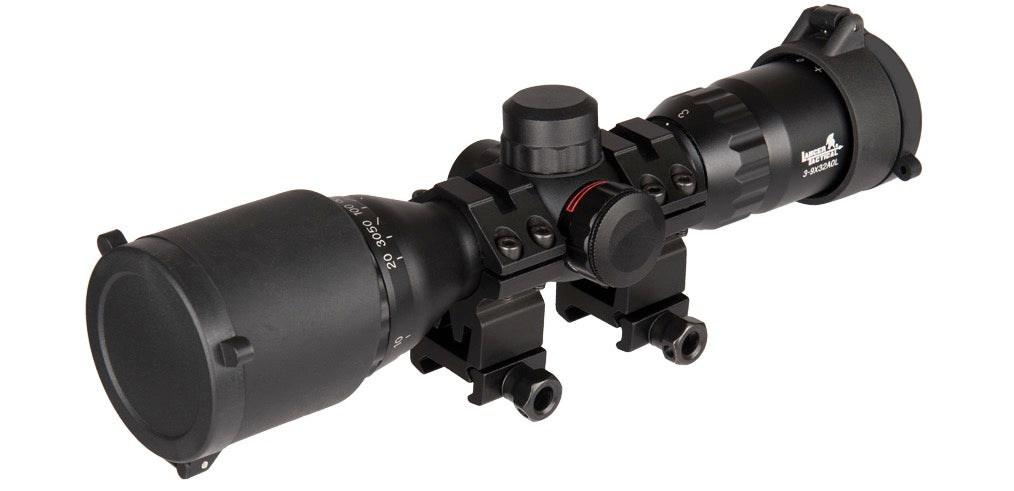 3-9x32 AOL Mil-dot Red & Green dot scope