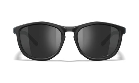 Wiley X WX BRAVO CAPTIVATE™ Black Mirror - Mat Sort / Mørkegrå