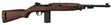 GSG Springfield M1 CO2-karabin 4,5 mm med træskæfte – 3,16 J