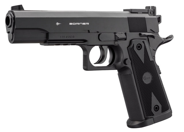 BORNER POWERWIN 304 fixed cylinder head CO2 pistol cal. 4.5mm BB's
