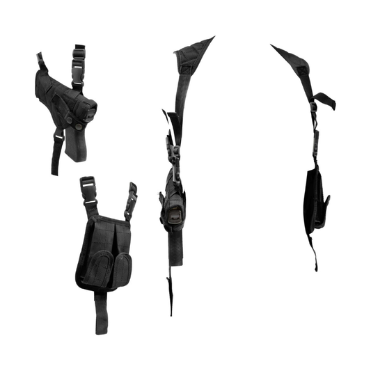 Sort Skulder Pistol Hylster
