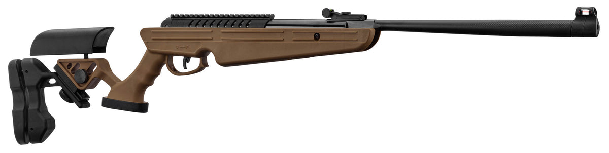 BO Manufacture Quantico knækløbsriffel 4,5 mm – 24 J, Coyote