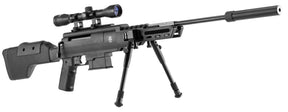 Black Ops Sniper luftriffel 4,5 mm med gasstempel – 19,9 J