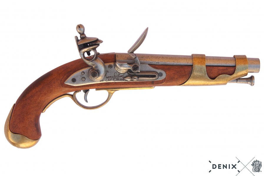 Dekorativ Replika af fransk kavaleri pistol AN IX